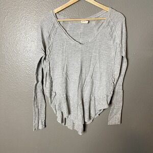 Free People We the Free Boho Drippy Thermal Top XS